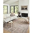 Loloi Amber Lewis x Georgie Bordeaux/Antique 7'-6" x 9'-6" Area Rug
