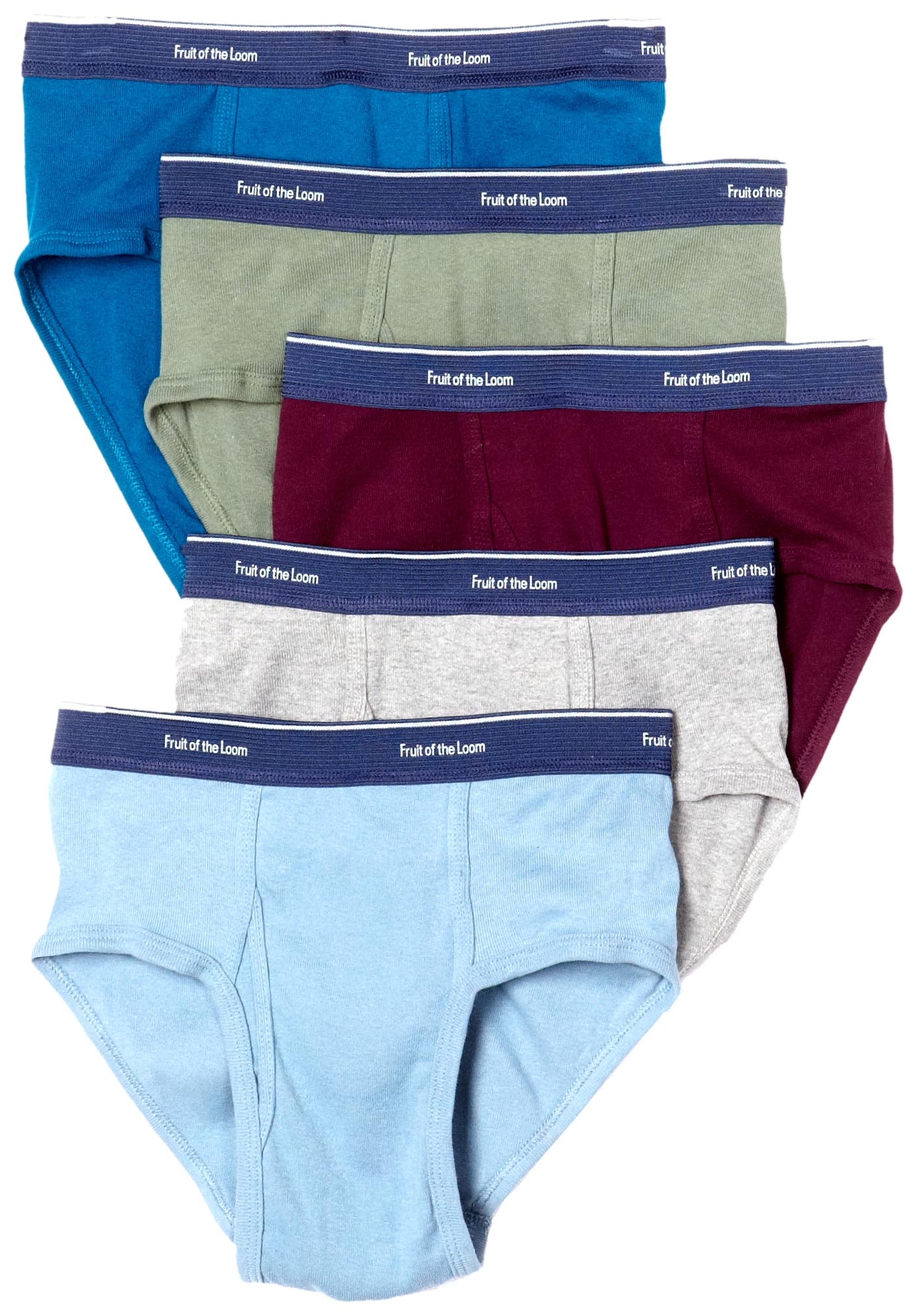 Galleon Fruit Of The Loom Men's 5Pack NoFly Sport Briefs,Assorted