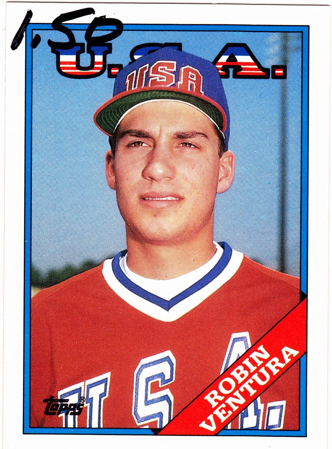 1988 TOPPS ROBIN VENTURA USA RC ROOKIE CARD at Amazon's Sports