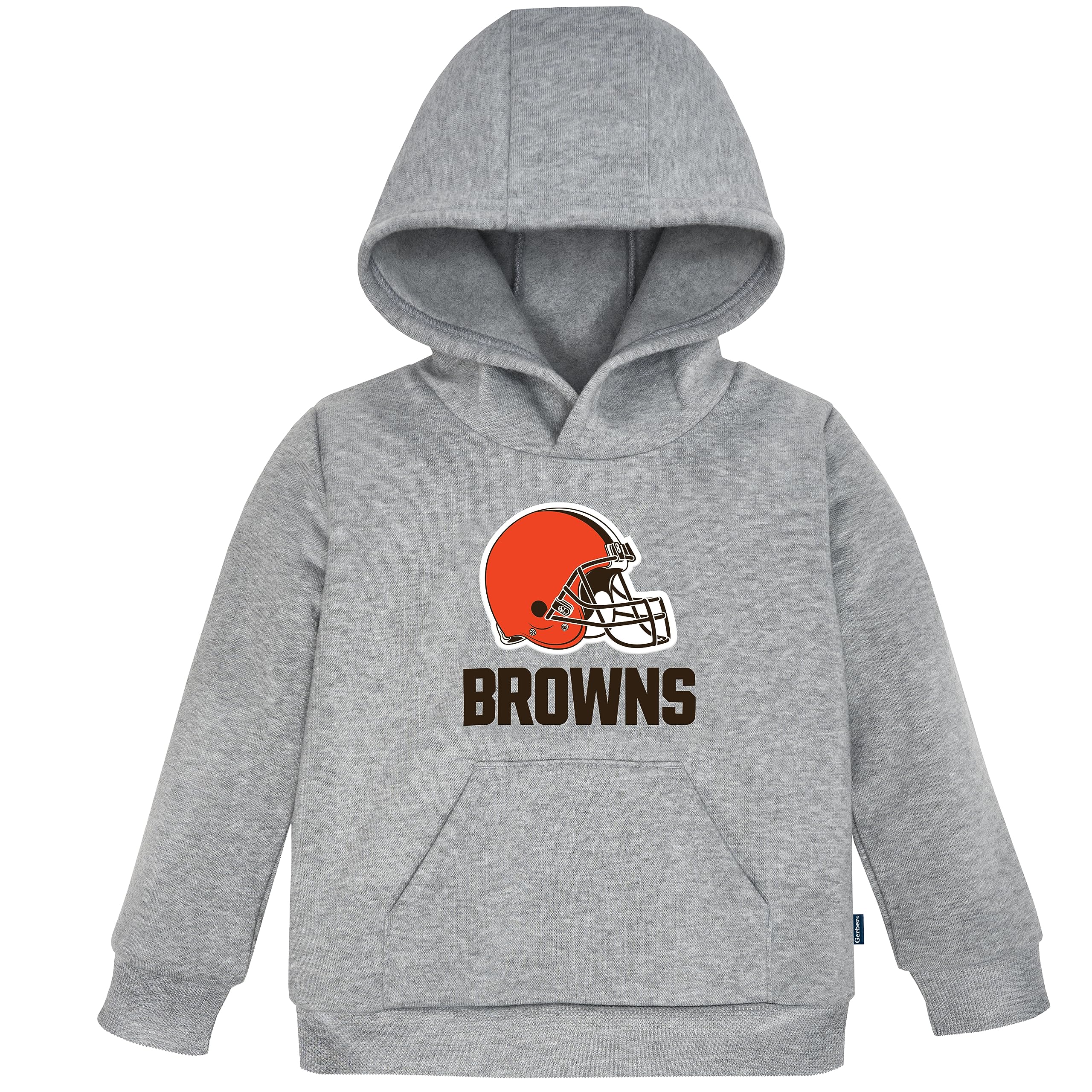 Gerber NFL Toddler Boys' Fleece Hoodie, Cleveland Browns, 5T Image