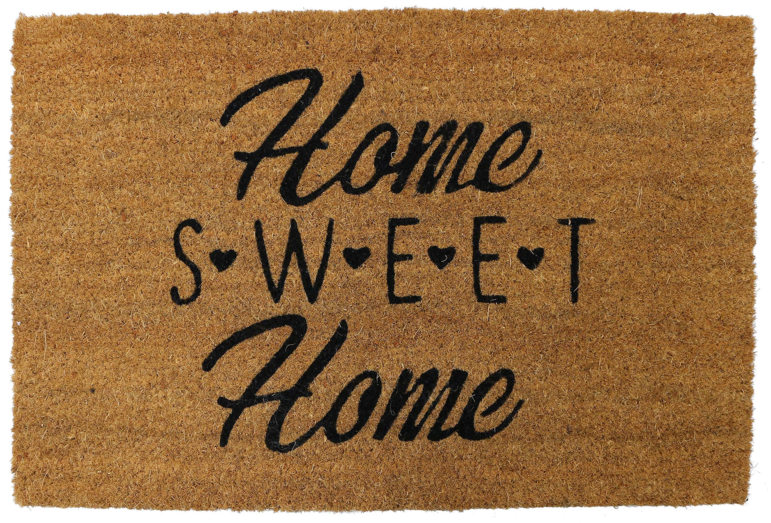PRIDE OF PLACE Coir Door Mat for Indoor and Outdoor Use | Heavy Duty Outside Door Mat | Indoor Mats For Front Door | 100% Natural Coir | Suitable for Use as a Back Door Mat