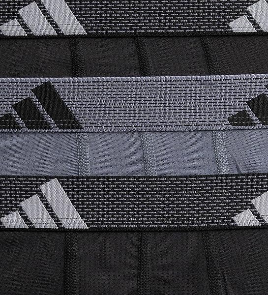 ADIDAS MEN’S PERFORMANCE MESH BOXER BRIEFS (3-PACK) MOISTURE-WICKING WORKOUT UNDERWEAR