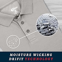 Premium Wear Men's High Moisture Wicking Polo T