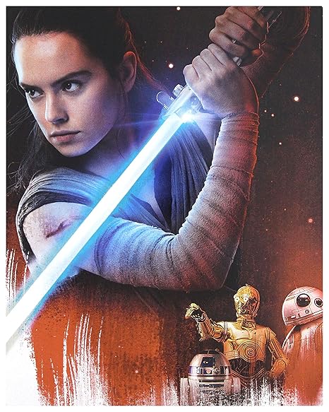 Star Wars: Die letzten Jedi Steelbook [2Blu-Ray]+[Blu-Ray 3D] [Region Free] (Deutsche Sprache. Deutsche Untertitel)