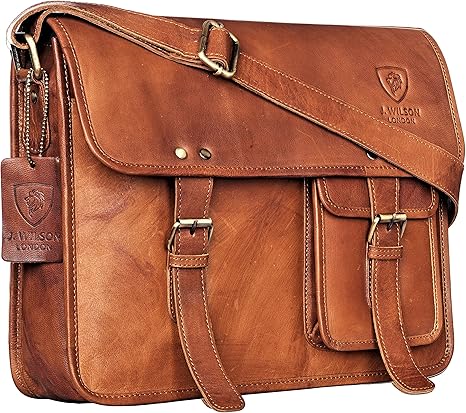 wilson leather mens messenger bag