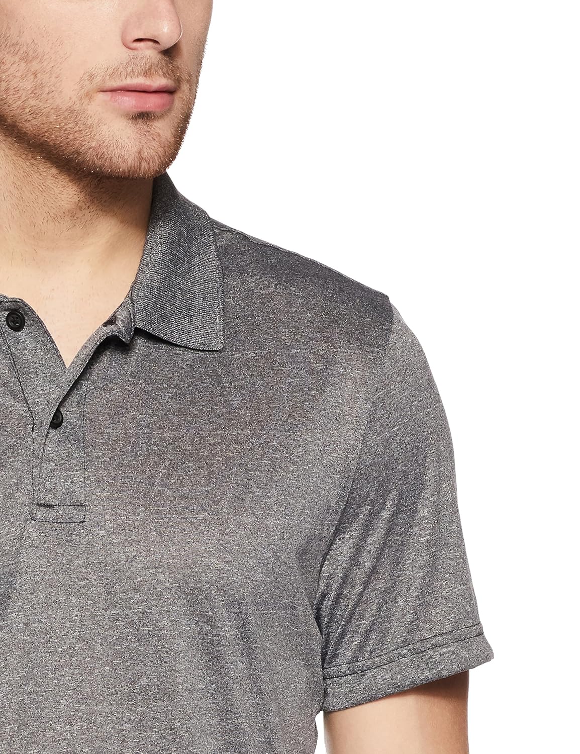 adidas men's plain regular fit polo