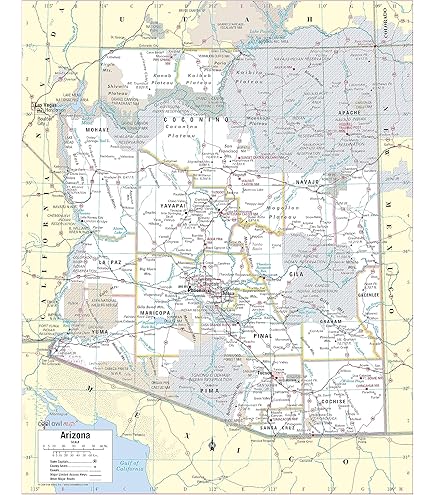 Kansas State Wall Map Poster - Large 24x30 Inch Laminated Political Map With County Details