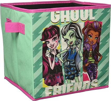 Amazon Com Mattel Monster High 2 Pack Storage Cubes Multicolor Toys Games