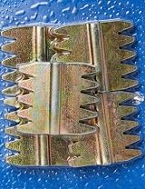 Faithfull FAISC1N Scutch Combs 25mm 1 Inch Pack of 5 Chrome Vanadium Steel view 3