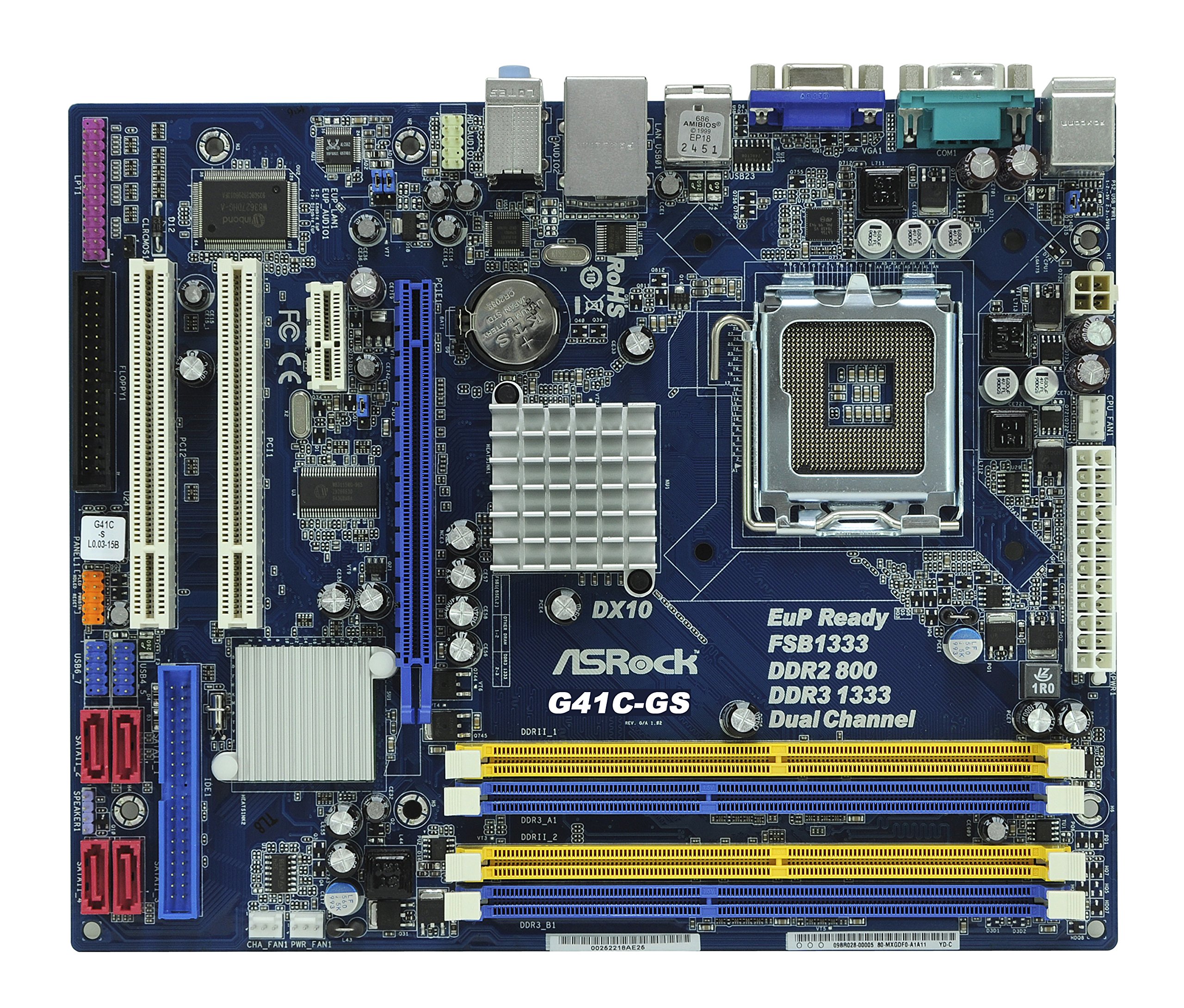 G41C-GS - 775, DDR2/DDR3