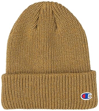Amazon チャンピオン ニット帽 590 003a マスタード 日本 頭囲59