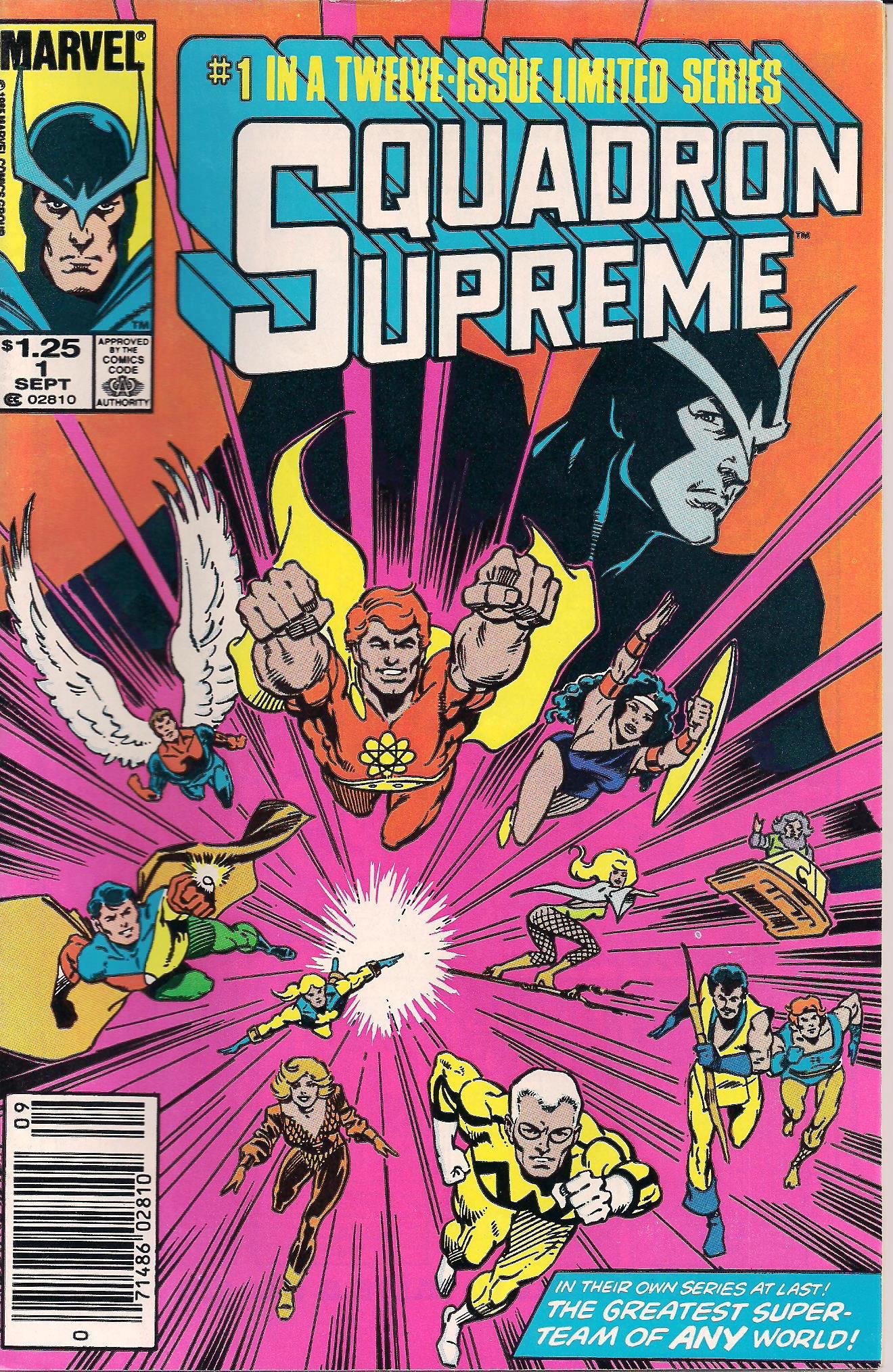 Amazon Com Squadron Supreme 1 The Utopia Principle Marvel Comics Mark Gruenwald Bob Hall Books