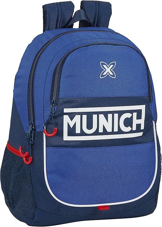 Safta Munich Street Zaino 14.1 Pollici - Unisex, Multicolore, Qualità Spagnola Dal 1908