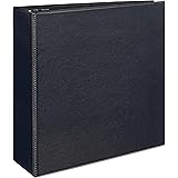 Avery Durable View Binder EZD Rings, 4" One Touch Rings, 780-Sheet Capacity, DuraHinge, Black (09800)
