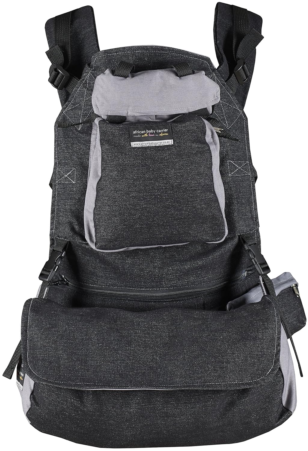 african print baby carrier