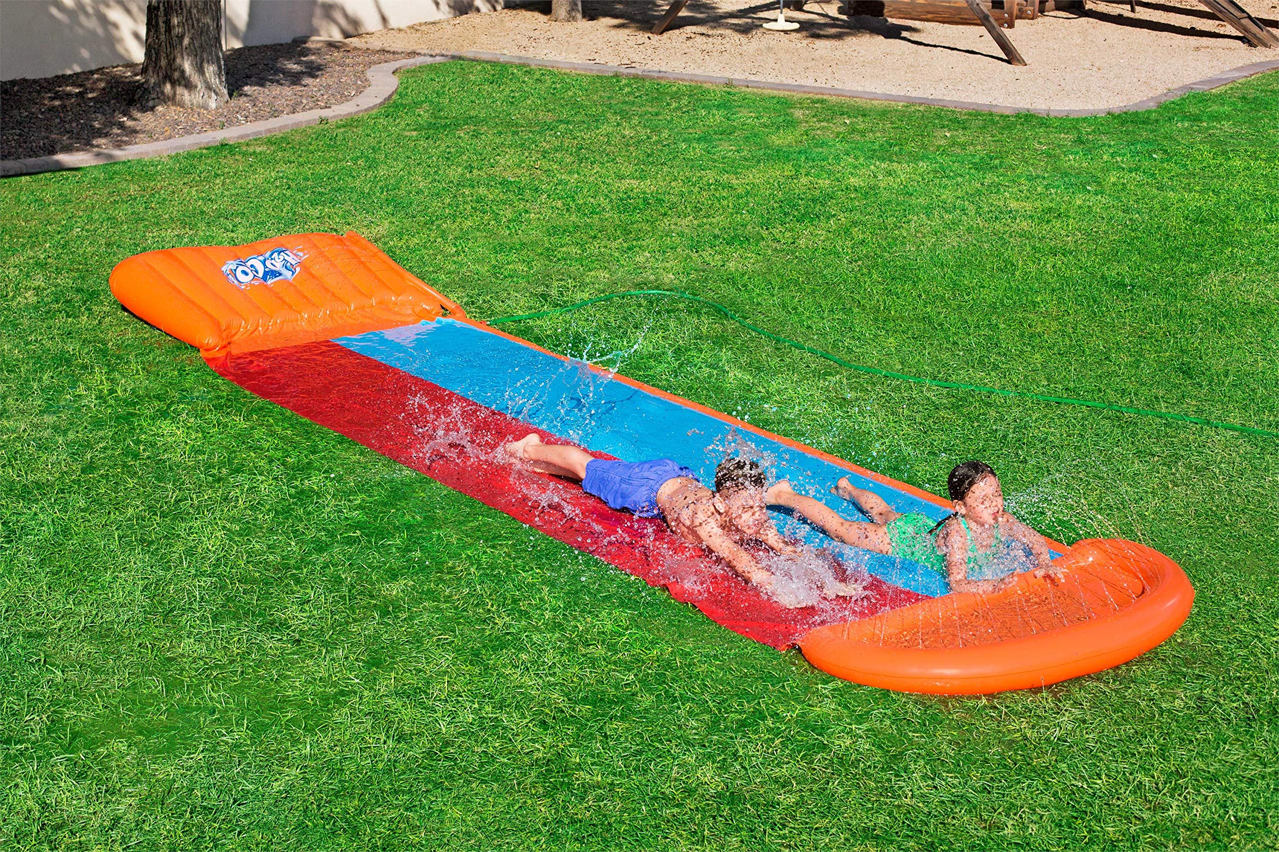 Double Inflatable Water Slide for Outdoor Summer Family