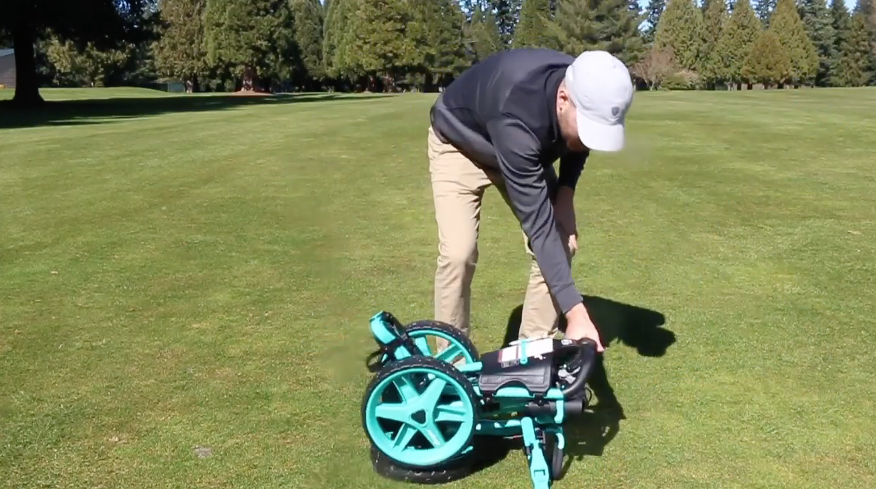 Clicgear Model 4.0 Golf Push Cart, 3Wheel Foldable Walking Golf Cart