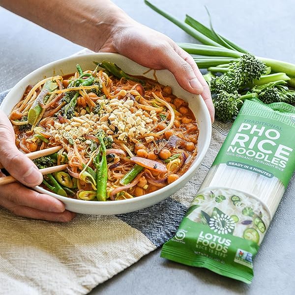 LOTUS FOODS NOODLES RICE PHO ORG 8 OZ