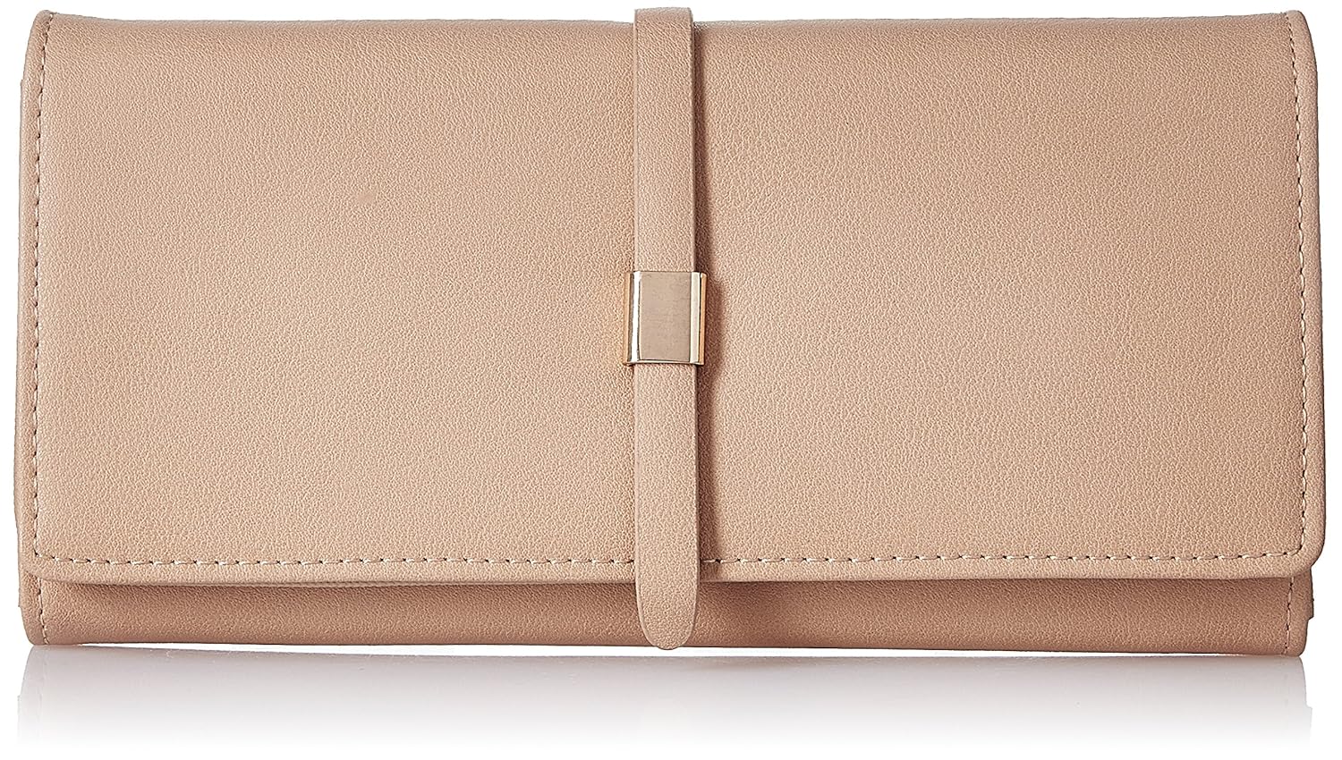 lino perros women clutch (beige)(lwpr00317)