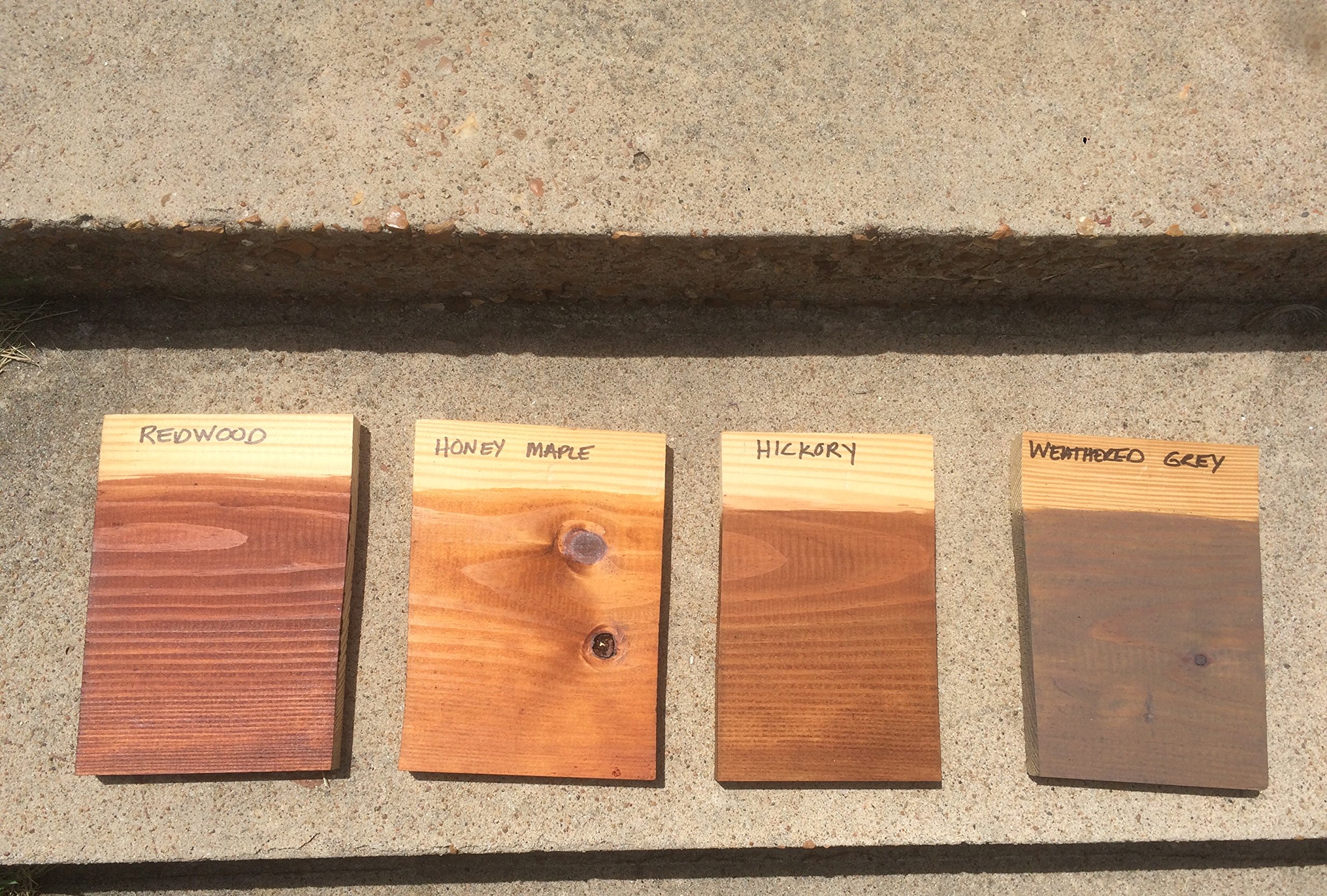 Woods Brown Wet Wood Stain Semi-Transparent Deep Penetrating Tung