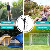 ZERO GRAVITY Trampoline Ground Anchor Kit Corkscrew Stakes Heavy Duty 4pc view 2