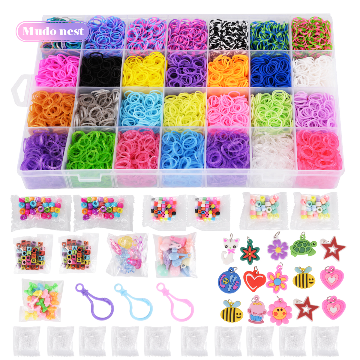 6 860+Rubber+Bands+Refill+Loom