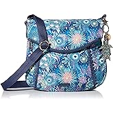 Sakroots Artist Circle Foldover Crossbody Bag in Eco-Twill, Multifunctional Purse
