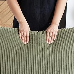 65-Inch Corduroy Loveseat Sofa with Pull Out