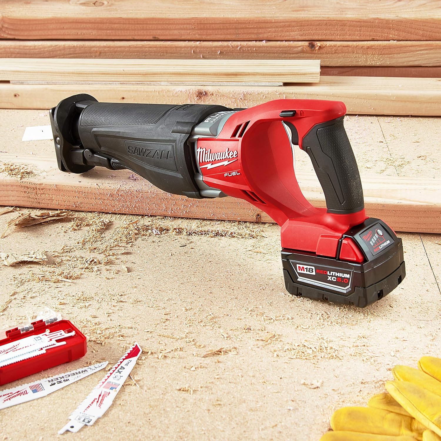 Milwaukee 2720-20 M18 SAWZALL Reciprocating (Bare) - Power Reciprocating Saws - 