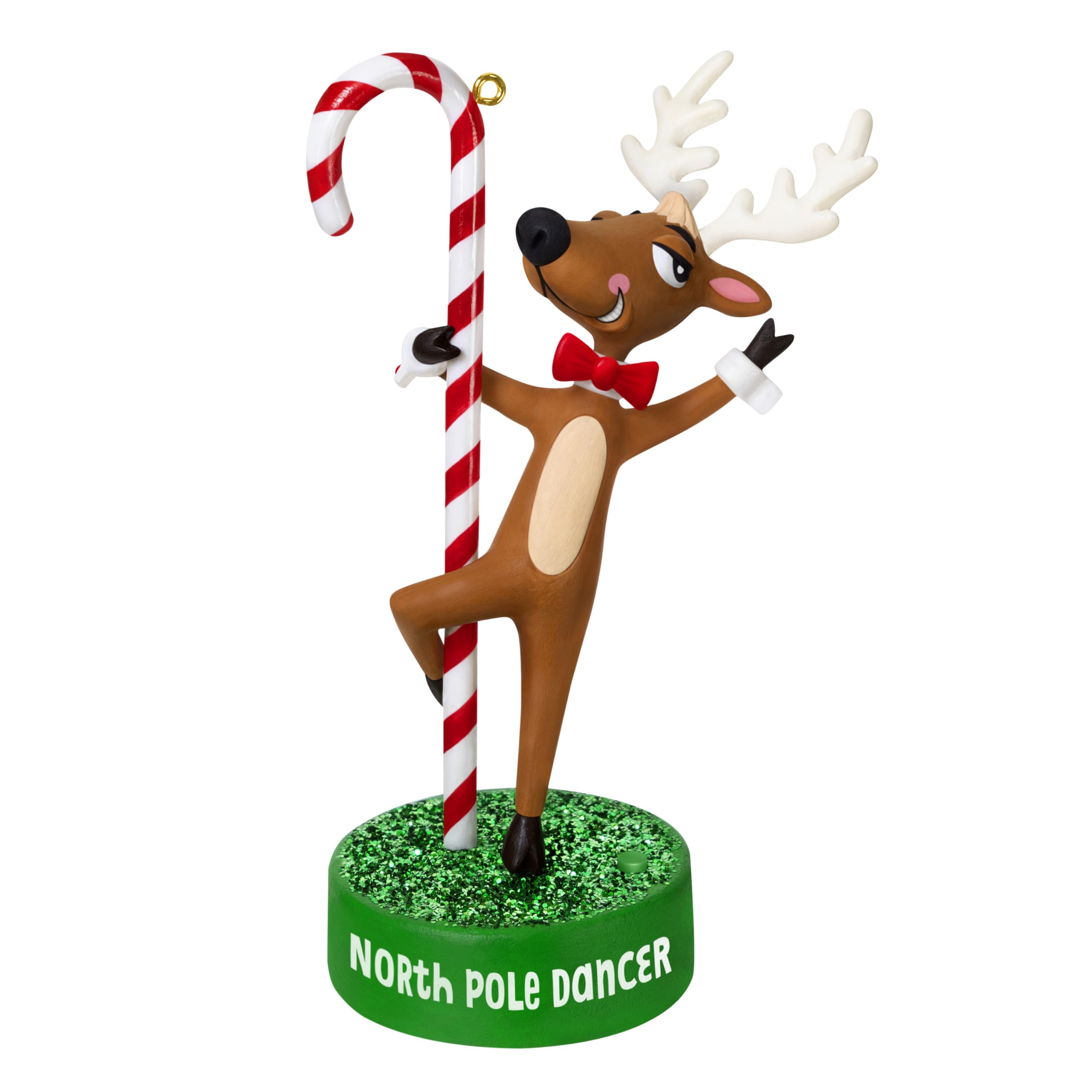 Hallmark Keepsake Christmas Ornament 2025, North Pole Dancer with Sound, Funny Gifts