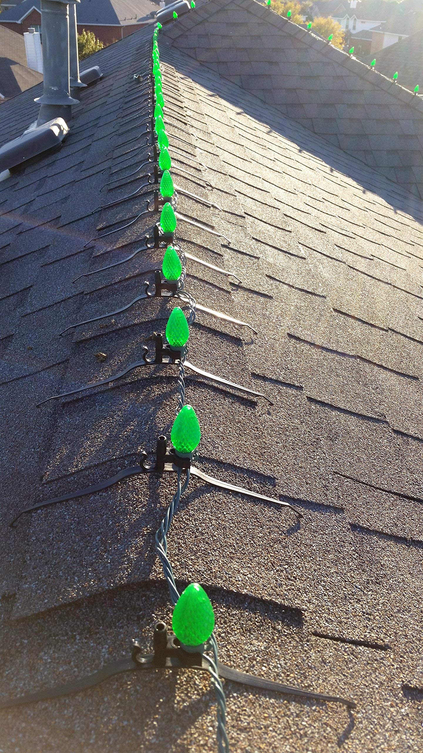 Canny Systems Christmas Light Clips for Roof Ridge Line (Qty 25) Buy