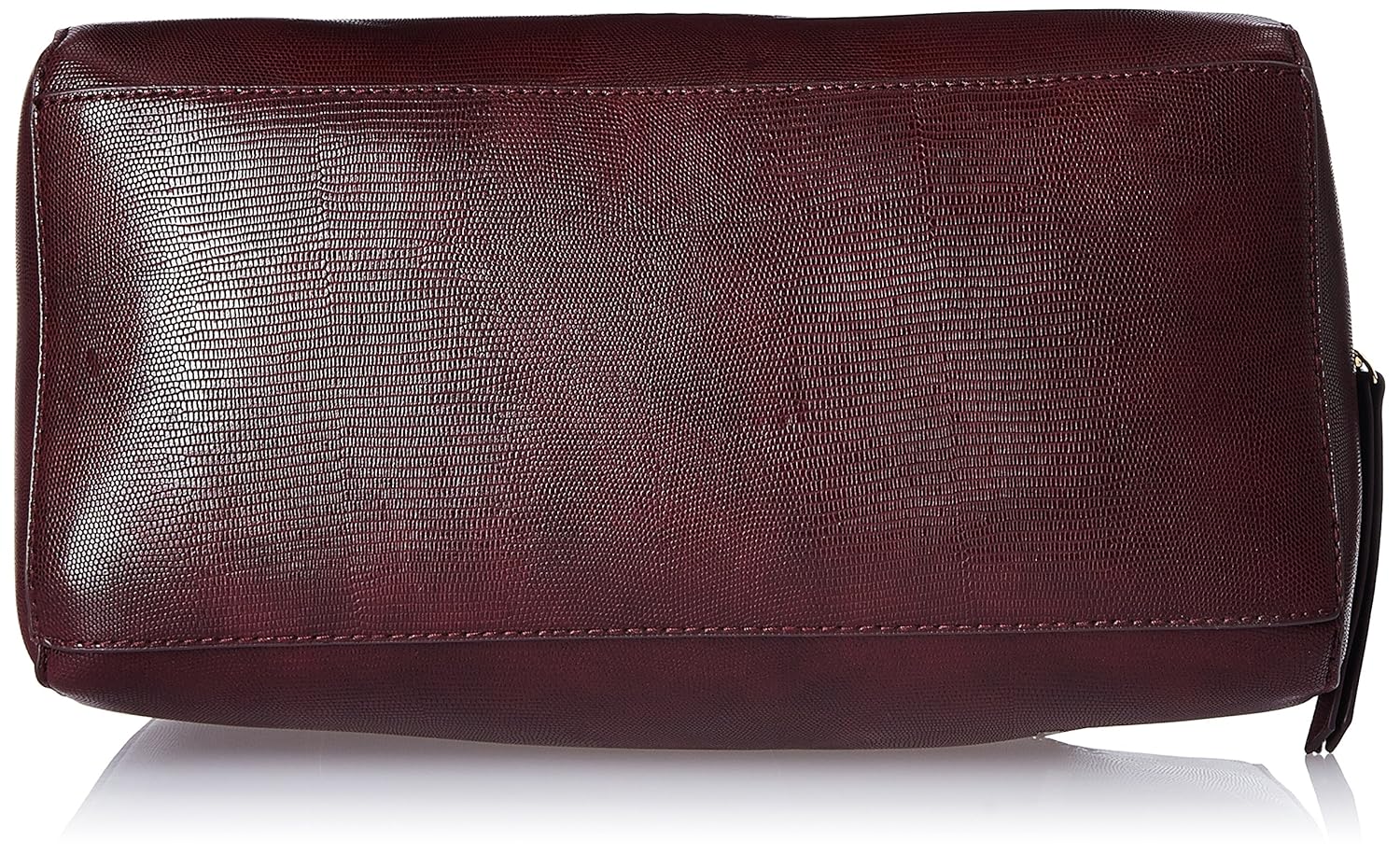 caprese women's satchel (burgundy)