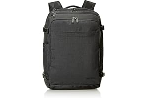 �鶹�� Basics Slim Carry On Laptop Travel Weekender Backpack - Black