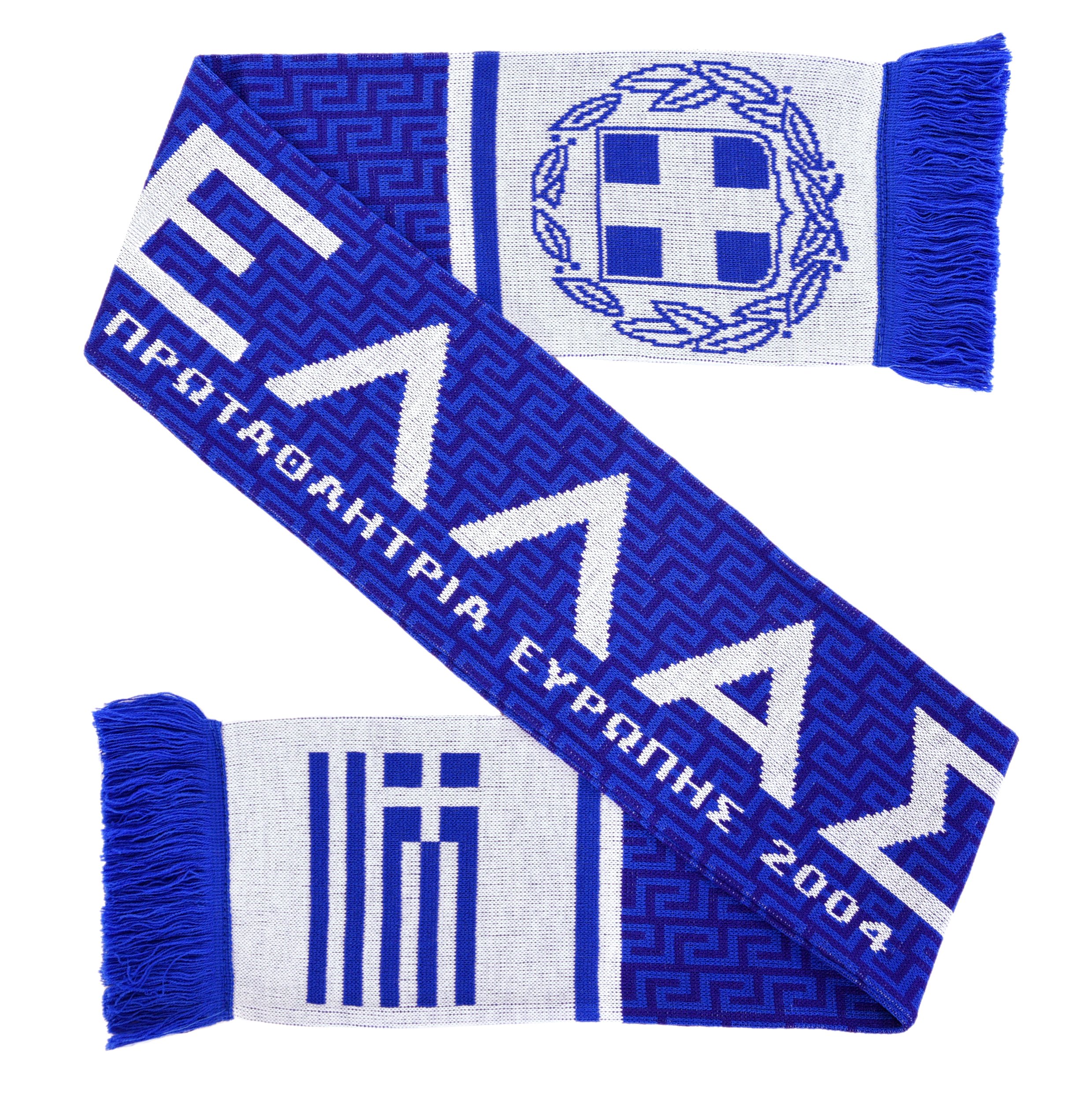Hellas Greece Football Knit Scarf