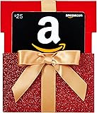 Amazon.com Gift Card in Gift Box Reveal (Classic Black Card Design)