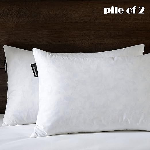 Amazon Com Basic Home 12x20 Decorative Throw Pillow Inserts Down