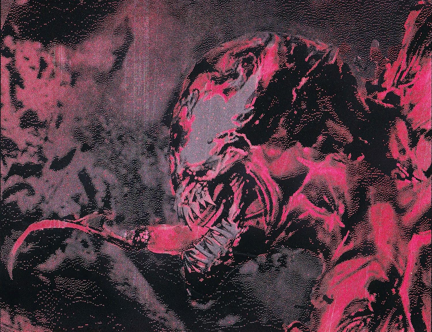 Carnage Symbiote Metal Poster Marvel Spray