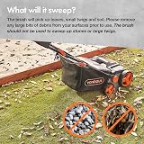 VonHaus Artificial Grass Brush 1800W Electric Lawn Sweeper 45L 380mm view 3