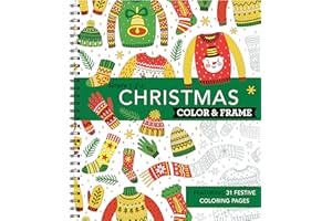 Color & Frame - Christmas (Coloring Book)