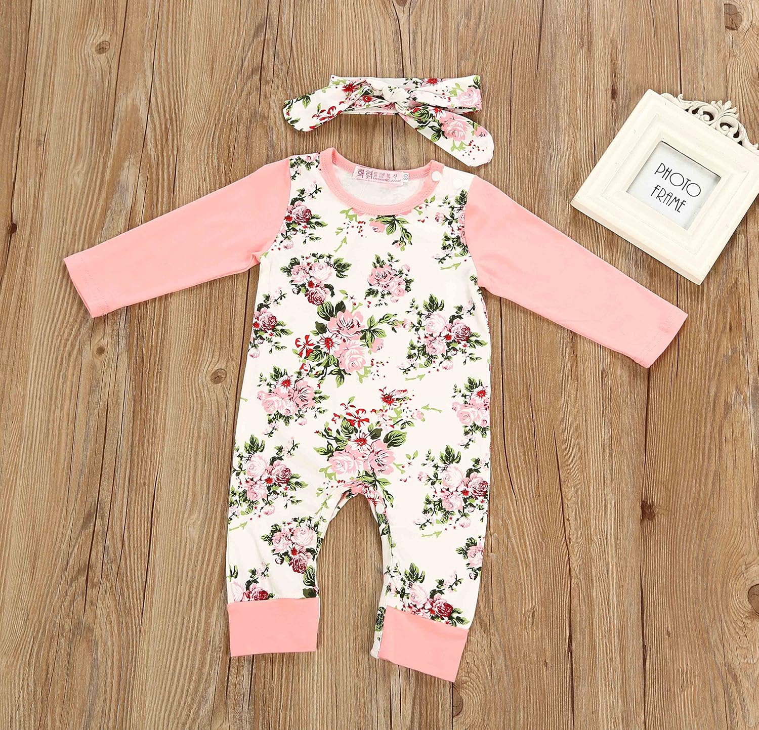 footless romper baby girl