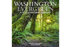 Washington Evergreen Wall Calendar 2026: A Year of Natural Wonders