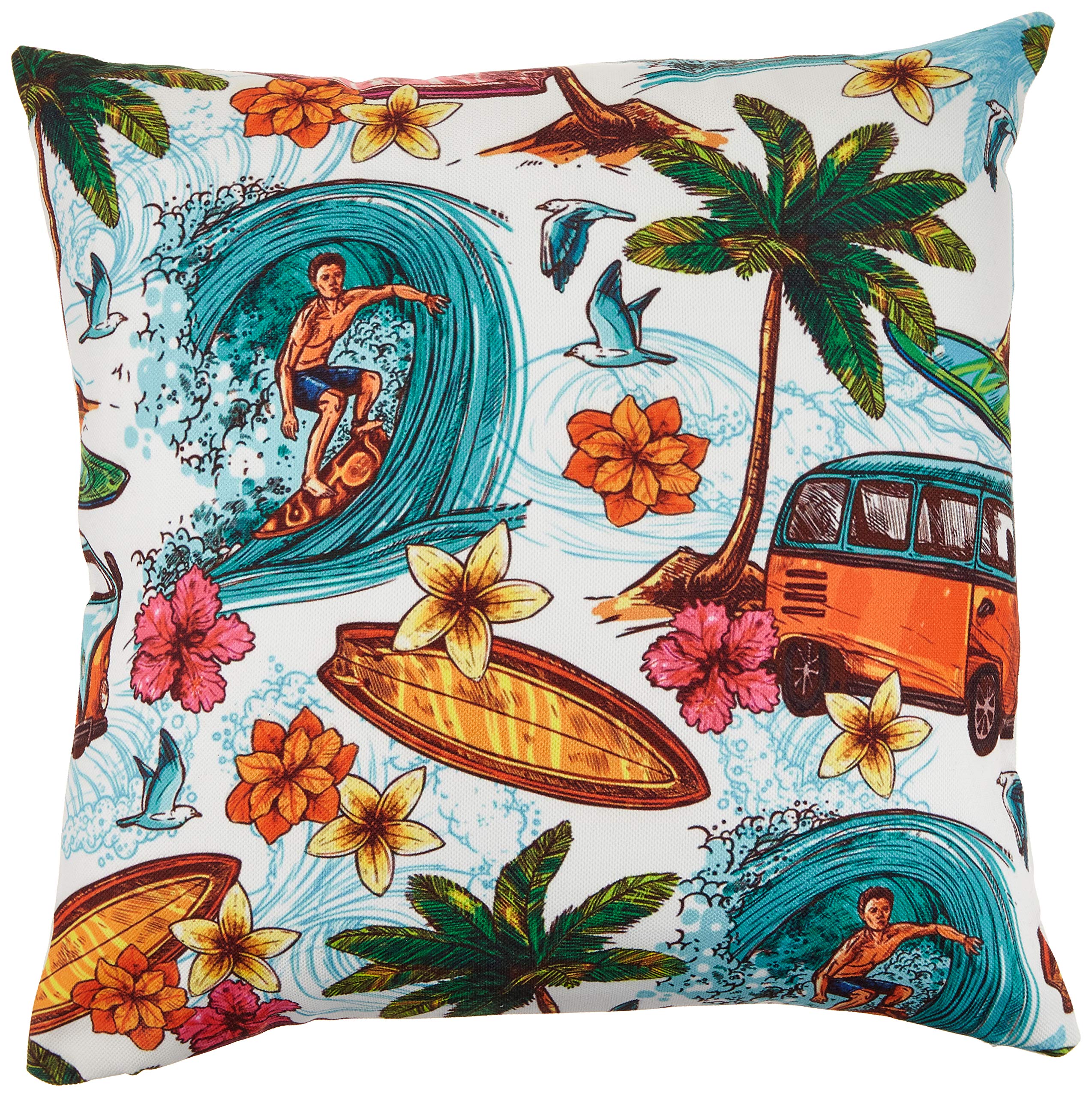 Lulu Home Pillowcase, Multi-Colour, 45 x 45 cm