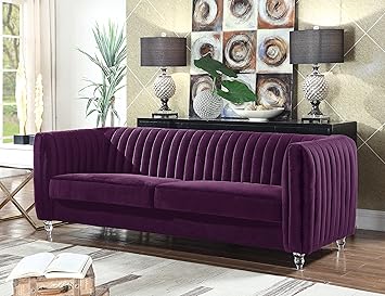 Amazon Com Iconic Home Kent Elegant Velvet Modern Contemporary