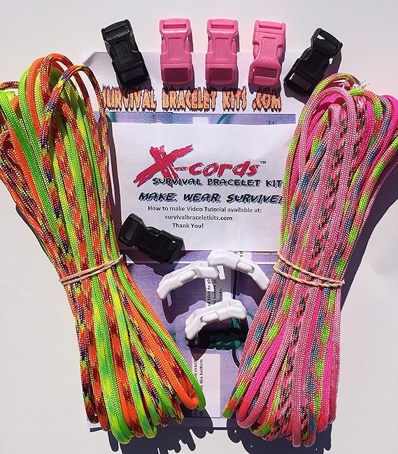 Just For Kids 550 Paracord Combo Kits De Manualidades