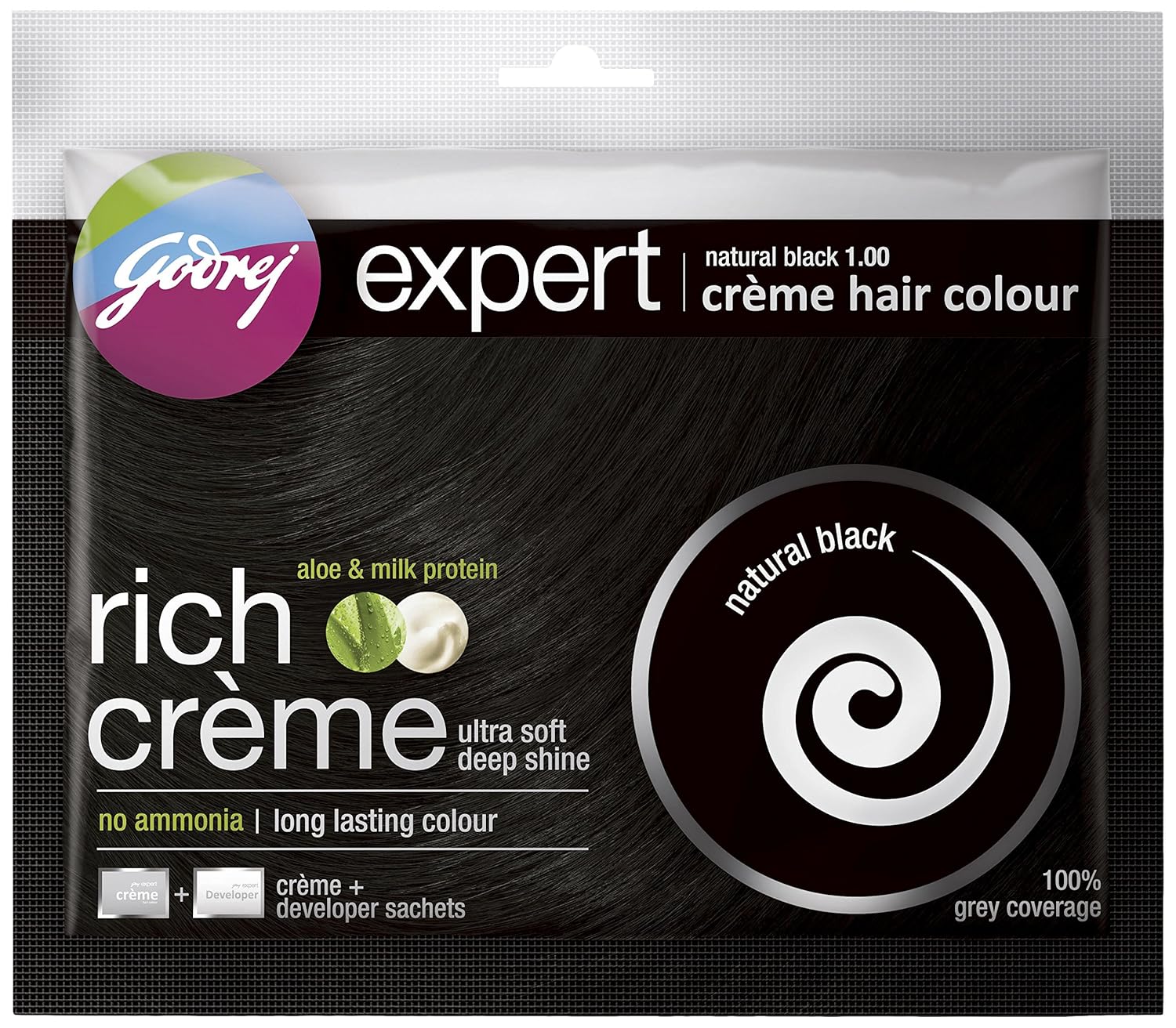 Godrej Expert Creme Hair Colour Natural 