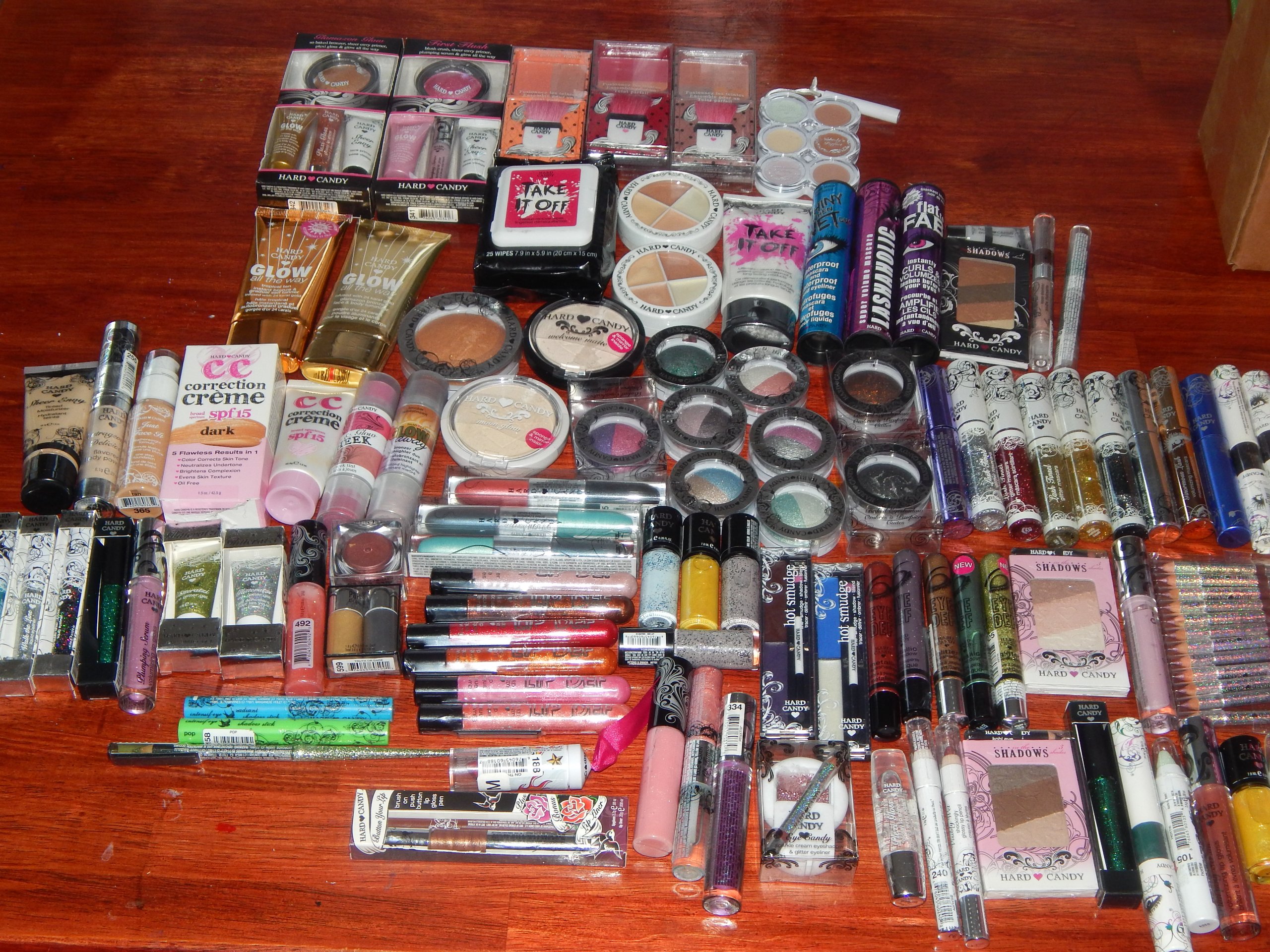 10 Piece Brand New & Sealed Hard Candy' Cosmetics Makeup Excellent