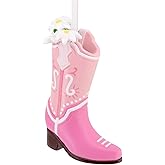 Hallmark Pink Cowboy Boot Christmas Ornament, Gifts for Her
