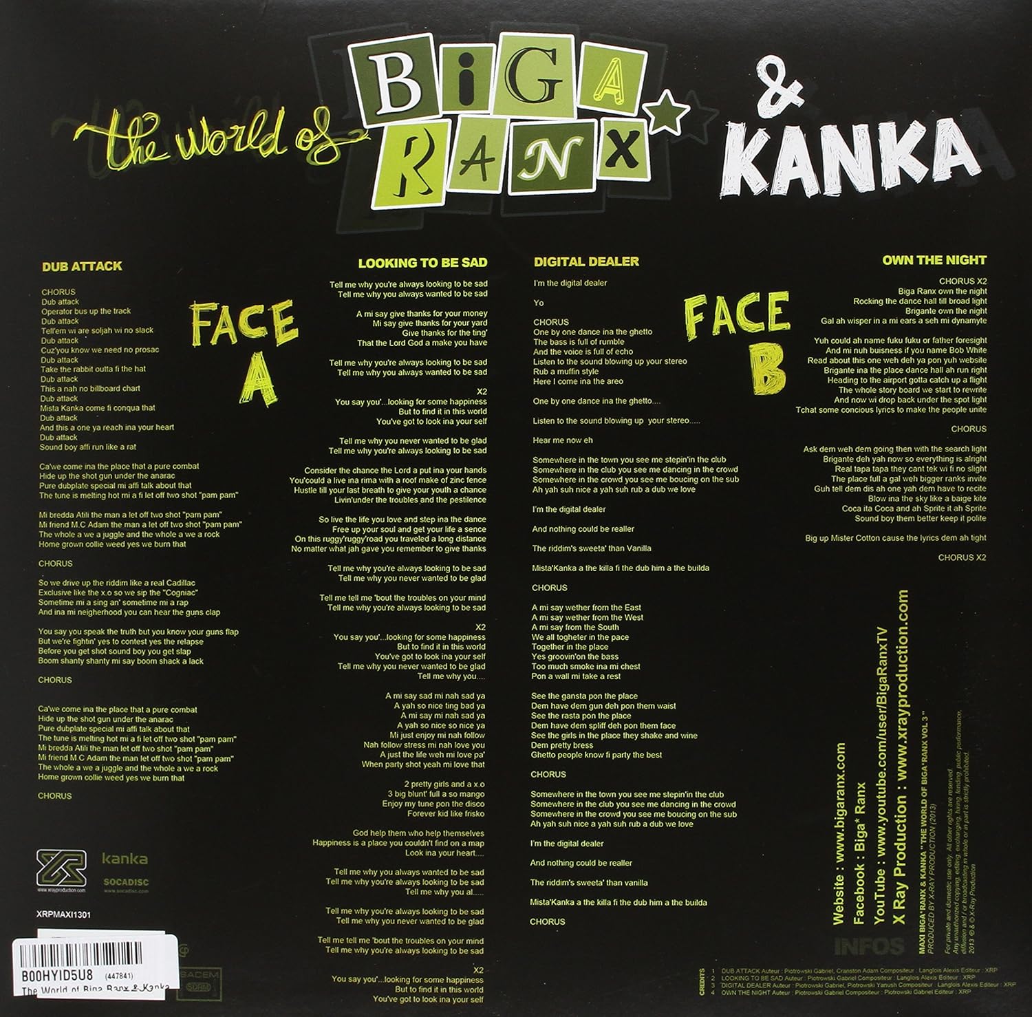 The World Of Biga Ranx Kanka Biga Ranx Amazon Fr Musique
