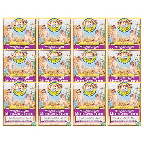 Earth's Best Organic Baby Food, Organic Whole Grain Multi-Grain