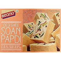 Bikano Soan Papdi Sohan Papri Made w/Desi Ghee (250g)